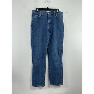 Woman’s Excellent Condition Lee Relaxed Straight Leg Blue Jeans 10